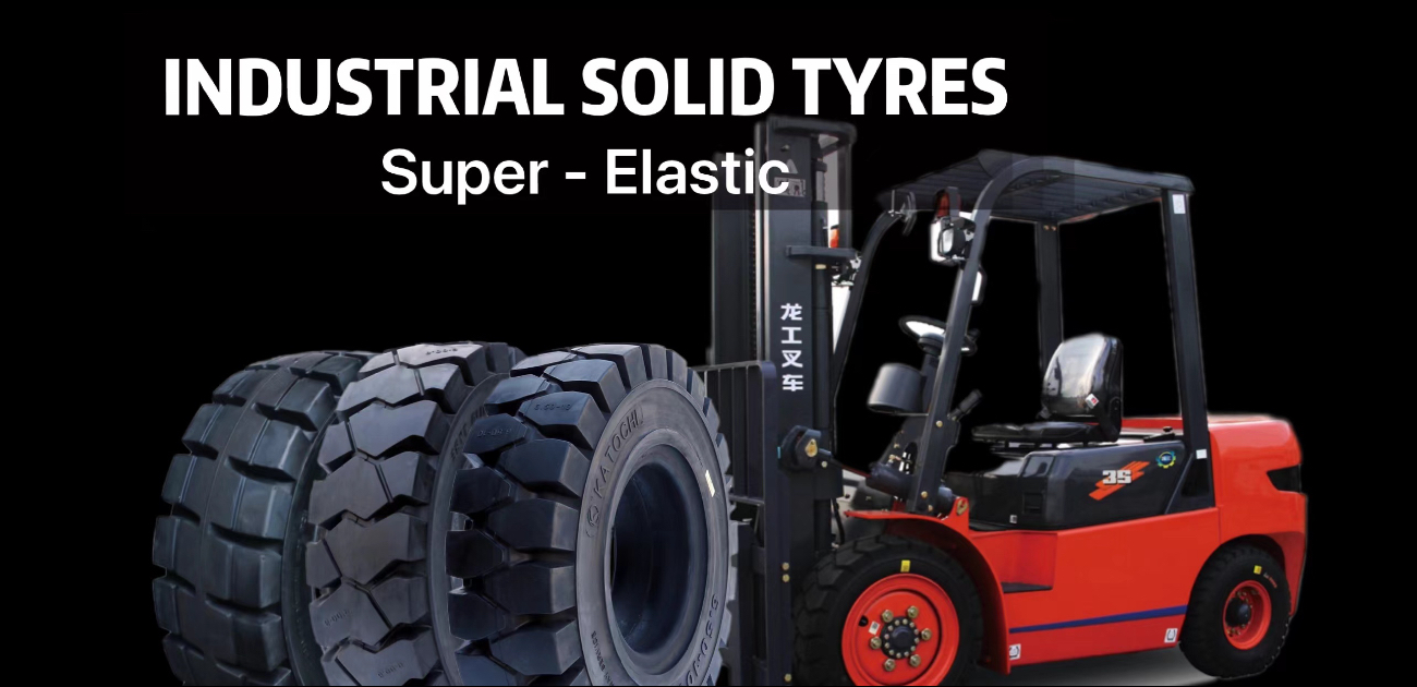 Catalogue de pneus solides industriels
