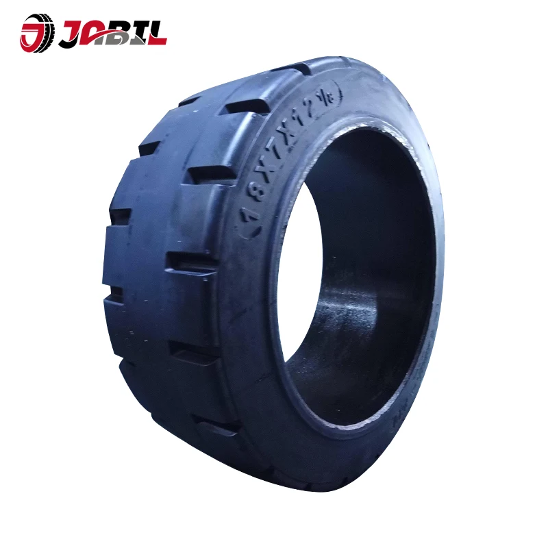 Appuyez sur des pneus de chariot élévateur